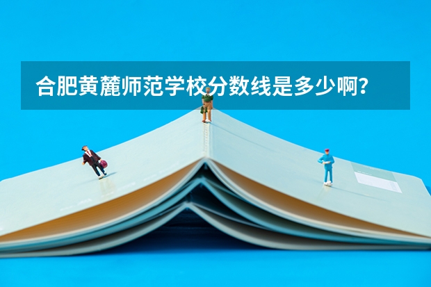 合肥黄麓师范学校分数线是多少啊？