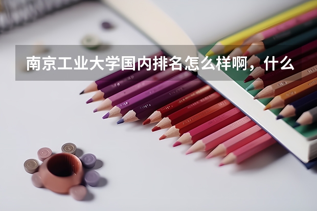 南京工业大学国内排名怎么样啊，什么专业比较好啊？