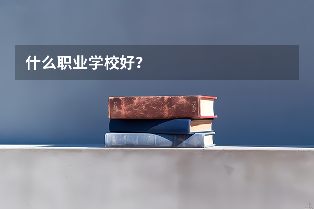 什么职业学校好？
