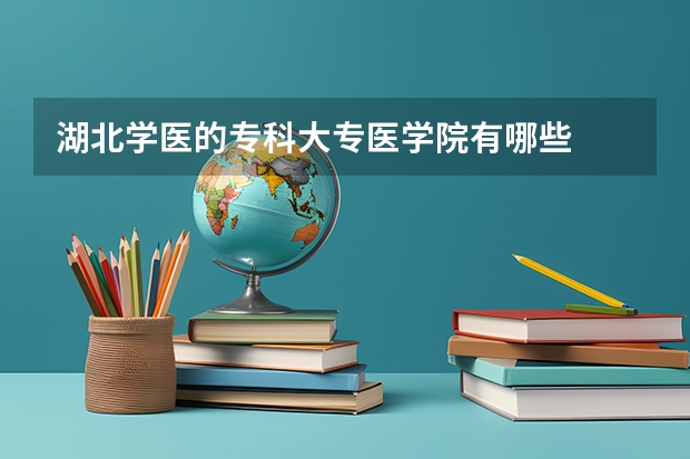 湖北学医的专科大专医学院有哪些