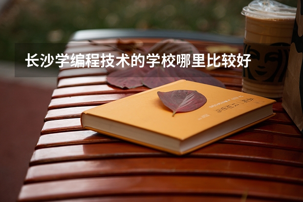 长沙学编程技术的学校哪里比较好