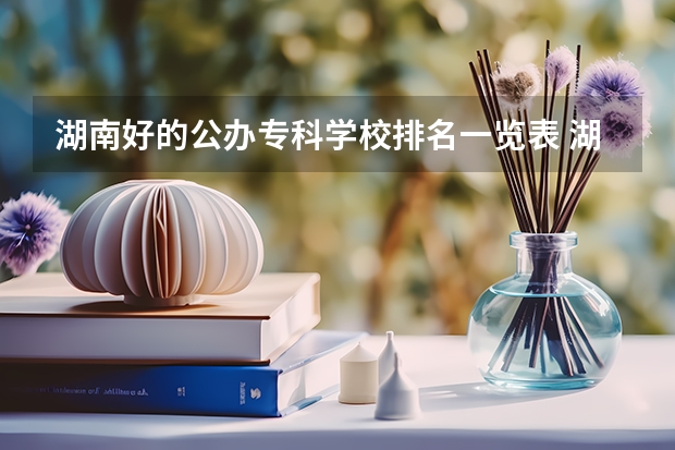 湖南好的公办专科学校排名一览表 湖南专科学校排名前十公办大专