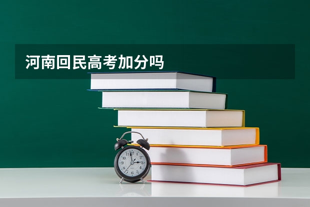 河南回民高考加分吗