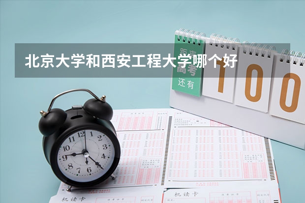 北京大学和西安工程大学哪个好
