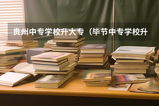 贵州中专学校升大专（毕节中专学校升大专）