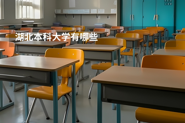 湖北本科大学有哪些