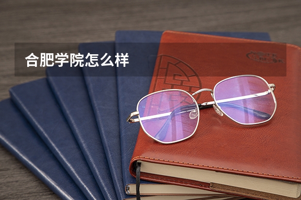合肥学院怎么样