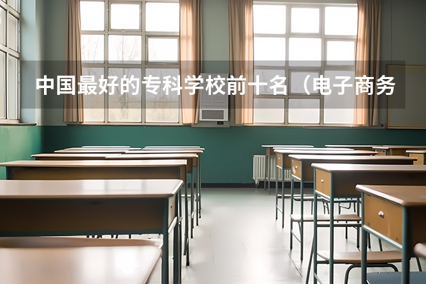 中国最好的专科学校前十名（电子商务好的大专学校）