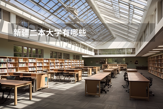 新疆二本大学有哪些