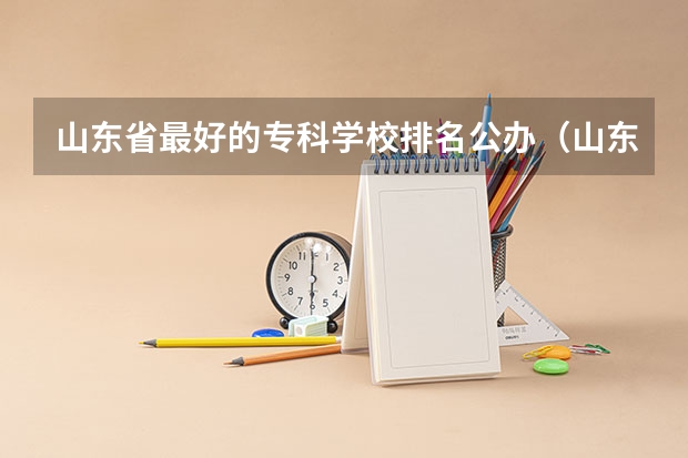 山东省最好的专科学校排名公办（山东各大职业学院排名）