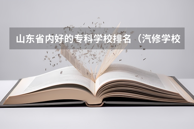 山东省内好的专科学校排名（汽修学校十大排名？）