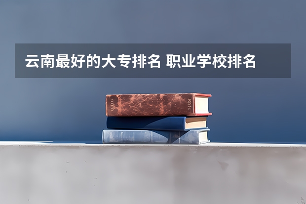 云南最好的大专排名 职业学校排名
