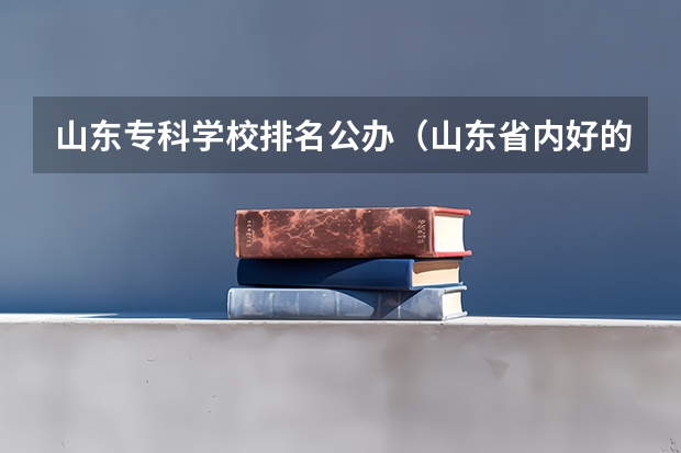 山东专科学校排名公办（山东省内好的专科学校排名）