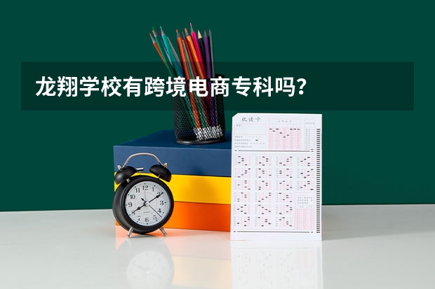 龙翔学校有跨境电商专科吗？