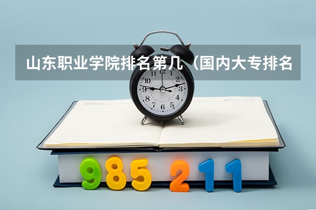 山东职业学院排名第几（国内大专排名）