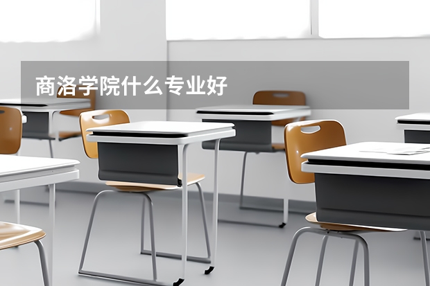商洛学院什么专业好
