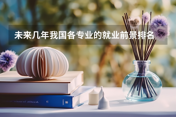 未来几年我国各专业的就业前景排名 建筑电气与智能化考研学校排名?