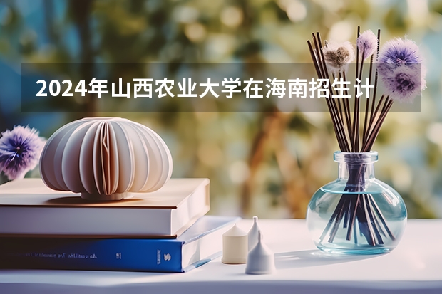 2024年山西农业大学在海南招生计划（招生人数）