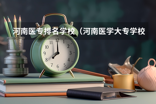 河南医专排名学校（河南医学大专学校排名）