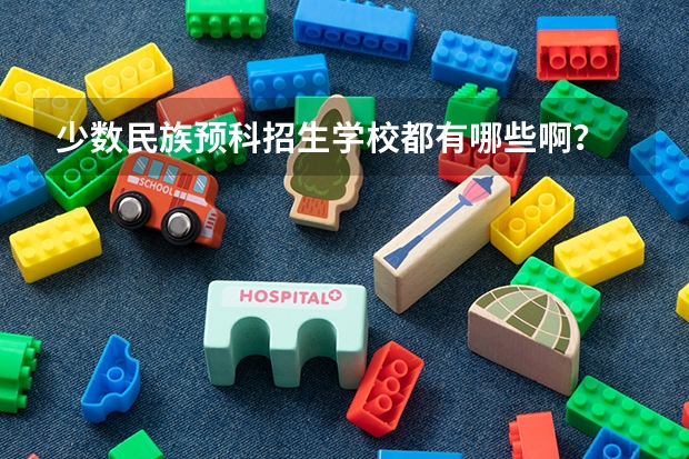 少数民族预科招生学校都有哪些啊？