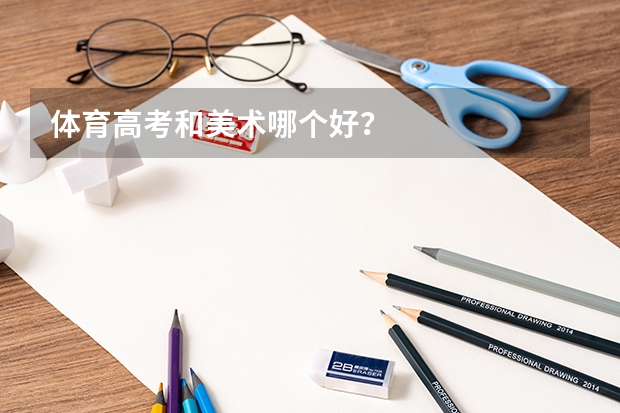 体育高考和美术哪个好？