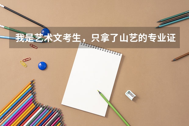 我是艺术文考生，只拿了山艺的专业证，高考也就400分左右，能上什么学校？