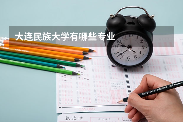 大连民族大学有哪些专业