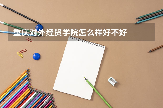 重庆对外经贸学院怎么样好不好