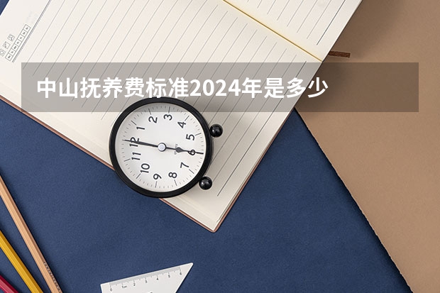 中山抚养费标准2024年是多少