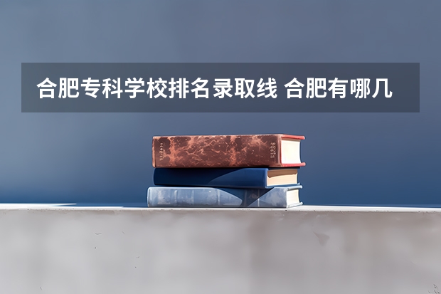 合肥专科学校排名录取线 合肥有哪几所比较好的专科学校