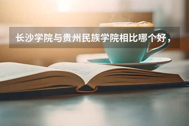 长沙学院与贵州民族学院相比哪个好，我是艺术类的，广播电视编导专业