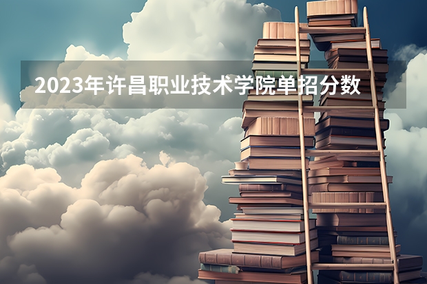 2023年许昌职业技术学院单招分数是多少？