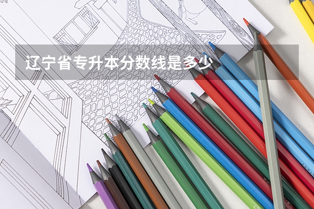 辽宁省专升本分数线是多少